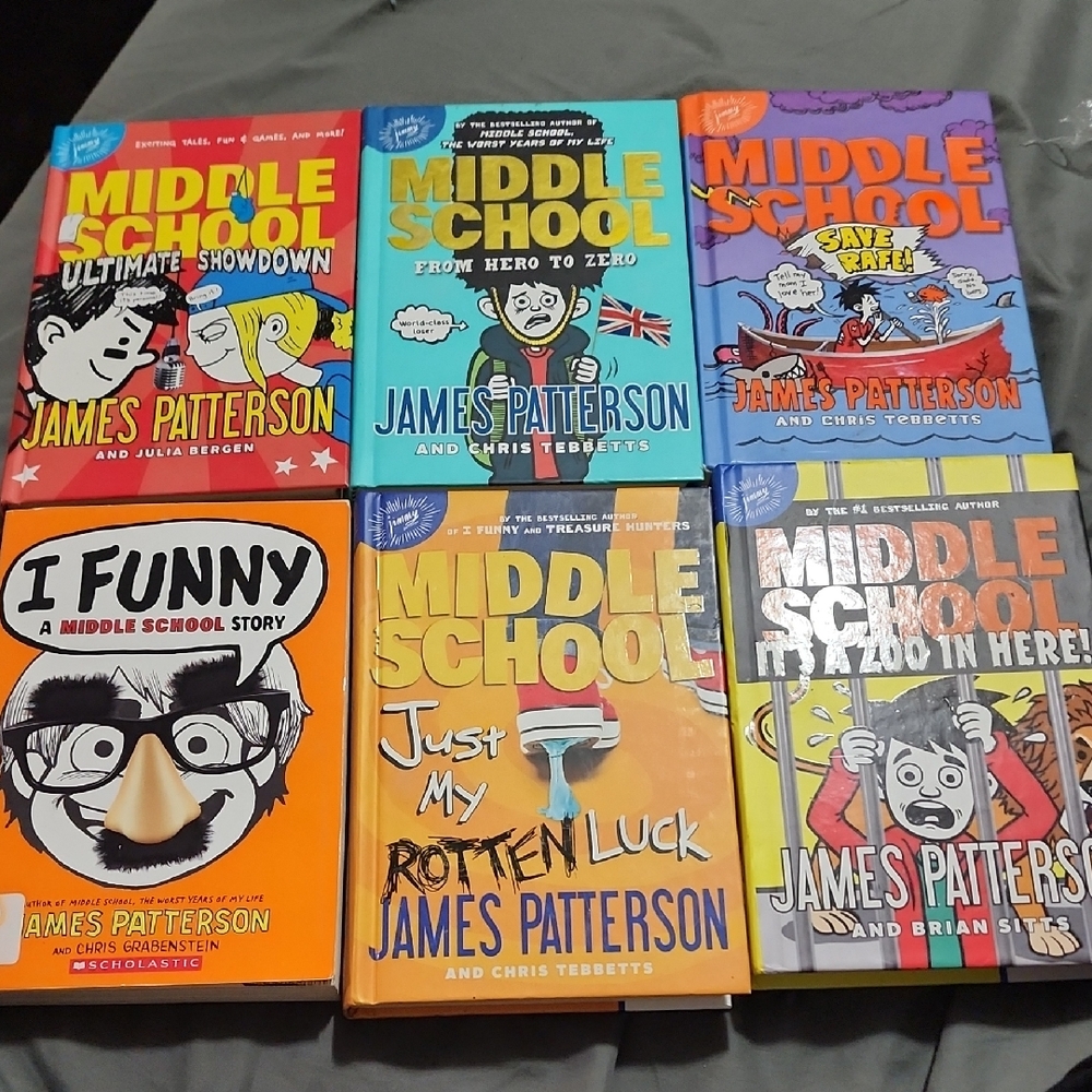 Middle School Book Collection by James Patterson